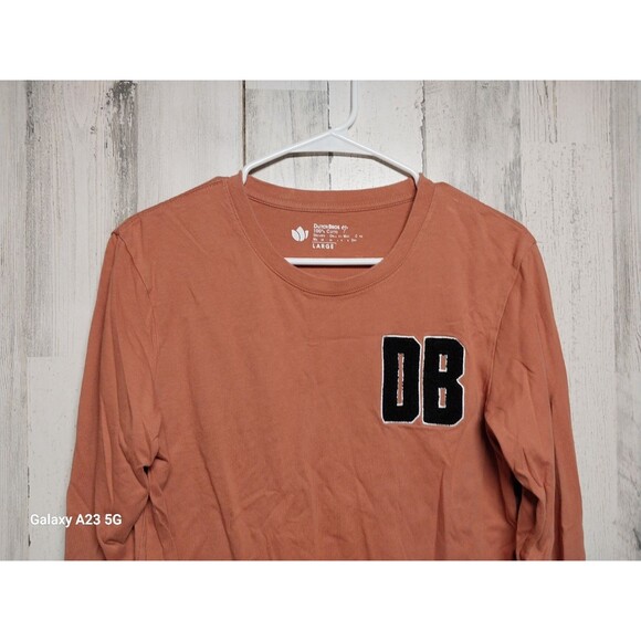 Dutch Bros Coffee Embroidered DB Long Sleeve TEE T SHIRT Large - Picture 3 of 5